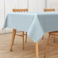 thumbnail image 1 of Nanqianyi Blue Checkered Rectangular Tablecloth for 60 x 102 inch, Waterproof Wipeable Table Cover for Kitchen Table, Indoor and Outdoor, 1 of 6