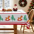 thumbnail image 1 of Nanqianyi Christmas Bell Tablecloth,Waterproof Stain Resistant Dining Table Cover,60x120 Inch, 1 of 7