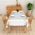 thumbnail image 1 of Nanqianyi Spring Floral Tablecloth,Waterproof Reusable Rectangle Table Cover for Kitchen Dining Party,52"x70", 1 of 6