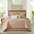 thumbnail image 1 of Nanshing 7 Piece Floral Comforter Set, Queen Size Bedding, 1 of 4