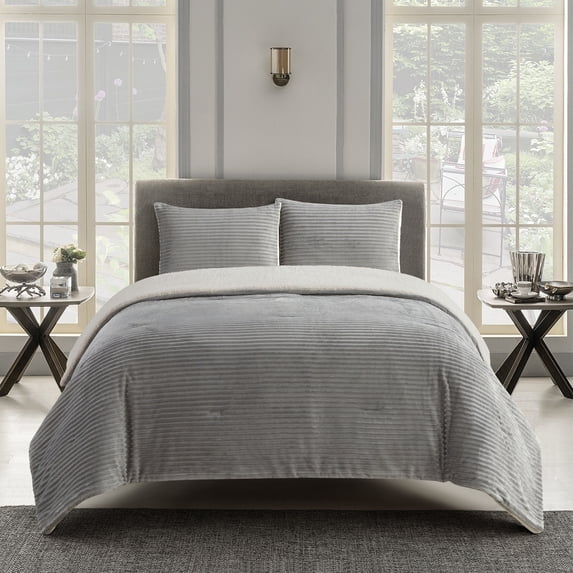 Nanshing Arbella 3 Piece Sherpa Comforter Set