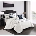thumbnail image 1 of Nanshing Beatrice 6-Piece Modern Minimalist Comforter Set King, 1 of 5