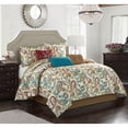 thumbnail image 1 of Nanshing  Carmel Paisley 7 Piece Comforter Set Queen Modern & Contemporary, Traditional, Casual, 1 of 5
