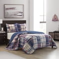 thumbnail image 1 of Nanshing Darlene Rustic Plaid 3 Piece Quilt Set Queen, 1 of 4