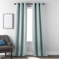 thumbnail image 1 of Nanshing Dean Grommet Top Room Darkening Window Curtain Panels, Set of 2, Mineral, 37" x 84", 1 of 3