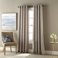 thumbnail image 1 of Nanshing Diana Grommet Top Single Curtain Panel, Gold, 52 x 84", 1 of 3