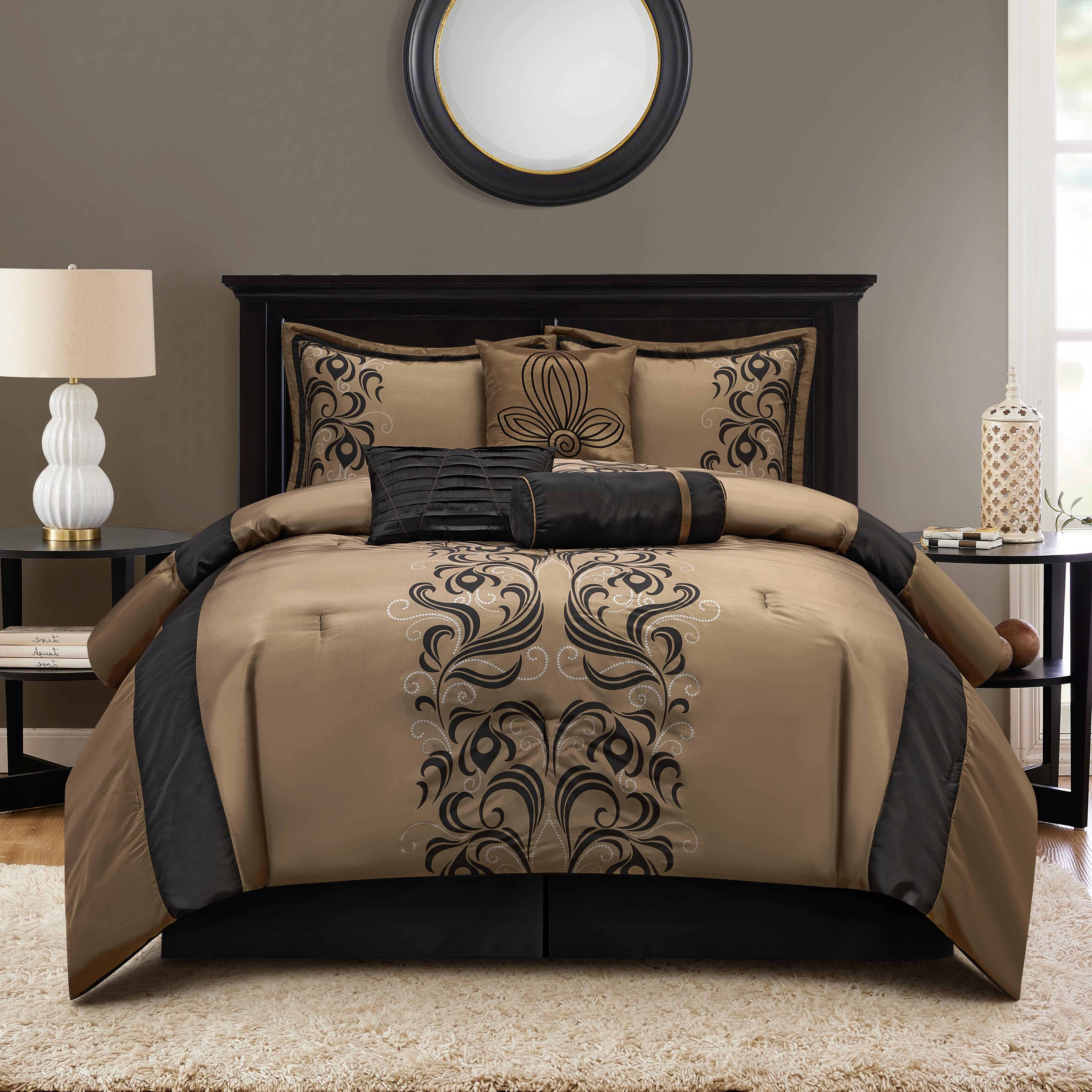 King Size 7 piece comforter buy set