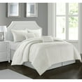 thumbnail image 1 of Nanshing Lima 6-Piece Bedding Comforter Set, White, Queen, 1 of 5