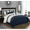 thumbnail image 1 of Nanshing Naval 7 Piece Microfiber Bedding Comforter Set, King, 1 of 5