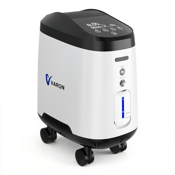 Nantfun Upgraded 1-9/&L Continuous Tube Machine 93% Out Portable OXYO2 Concentrator for Home Use D65