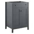 thumbnail image 1 of Nantucket 24" Bathroom Vanity Cabinet (Sink Basin Not Included) Gray, 1 of 8