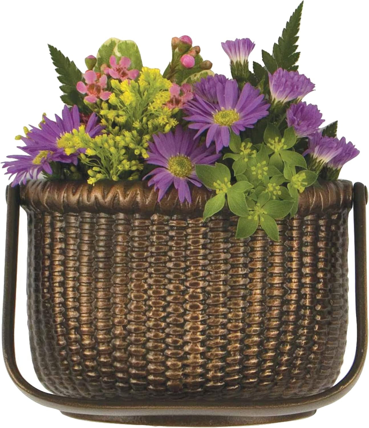 Nantucket Basket Door Knocker Oiled Bronze (Premium Size)