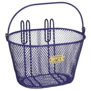 NANTUCKET BIKE BASKET CO. Nantucket Bicycle Basket Co. Surfside Child Mesh Wire Basket, Purple