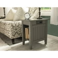 Nantucket Chair Side Table with Charging Station in Multiple Colors