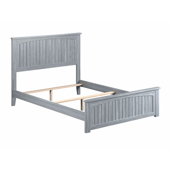 Nantucket Full Bed with Matching Footboard in Driftwood