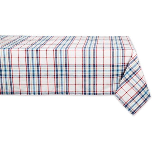 Nantucket Kitchen Collection Cotton, Machine Washable, Tablecloth, 60x120