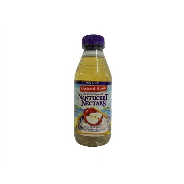 Nantucket Nectars Juice All Natural Ingredients 16 Fl Oz Plastic Bottles Pack of 12 Orchard Apple Walmart