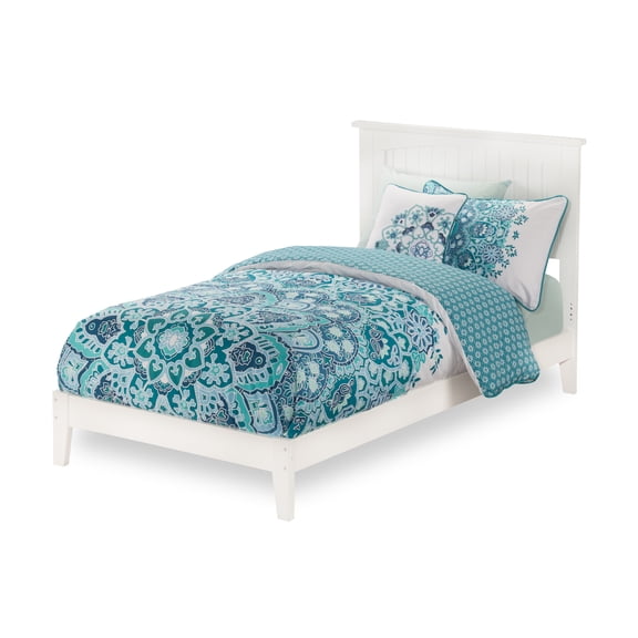 Nantucket Platform Bed with Open Foot Board, Multiple Sizes, Multiple Colors