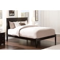 thumbnail image 1 of AFI Nantucket Full Solid Wood Platform Bed, Espresso, 1 of 8