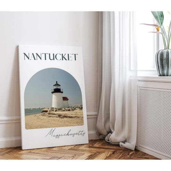 Nantucket Print, City Print, Travel Wall Art, Boston Art, Magazine Cover Art, Coastal Decor, Light House Photo, East Coast, Art Poster Decor, Size 8x12 UNFFRAMED F03.1.8l72