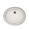 thumbnail image 1 of Nantucket Sinks UM-13x10 13-in x 10-in Small Ceramic Oval Undermount Vanity Bathroom Sink, 1 of 6