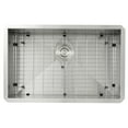 thumbnail image 1 of Nantucket Sinks ZR2818-8-16  28" Single Bowl Stainless Steel Kitchen Sink, 1 of 7