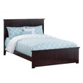 thumbnail image 1 of AFI Nantucket Full Foundation Bed with Matching Footboard, Espresso, 1 of 4