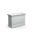 thumbnail image 1 of Mayne Nantucket 36" x 16" x 24" Rectangular White Self Watering Plastic Planter, 1 of 16