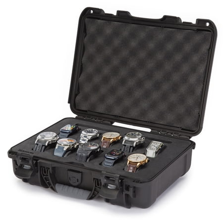 Nanuk 910 Waterproof Watch Case with Foam Insert, Black