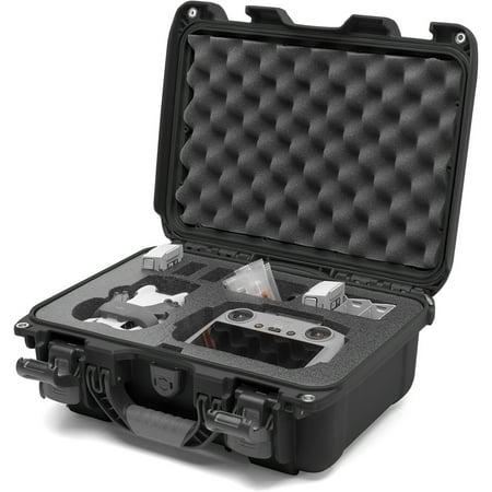 NANUK - 915 Protective Hard Case with Insert for DJI Mini 4 Pro Fly More - Black