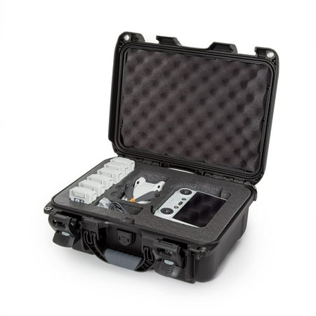NANUK - 915 Protective Hard Case with Insert for DJI Mini 3 Pro Fly More - Black