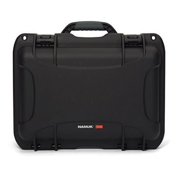 Nanuk 918 Waterproof Hard Carrying Case Empty - Polypropylene - Black