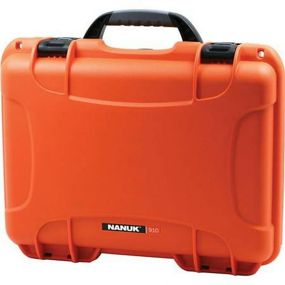 Nanuk 910 Waterproof Hard Case with Foam Insert (Orange)