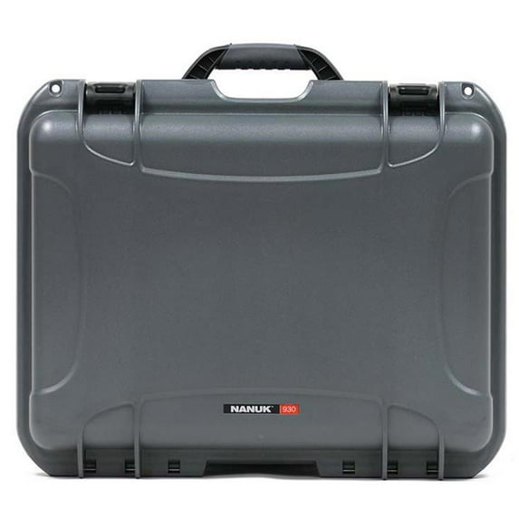 Nanuk Large Series 930 Lightweight NK-7 Resin Waterproof Protective Case with Foam, Graphite