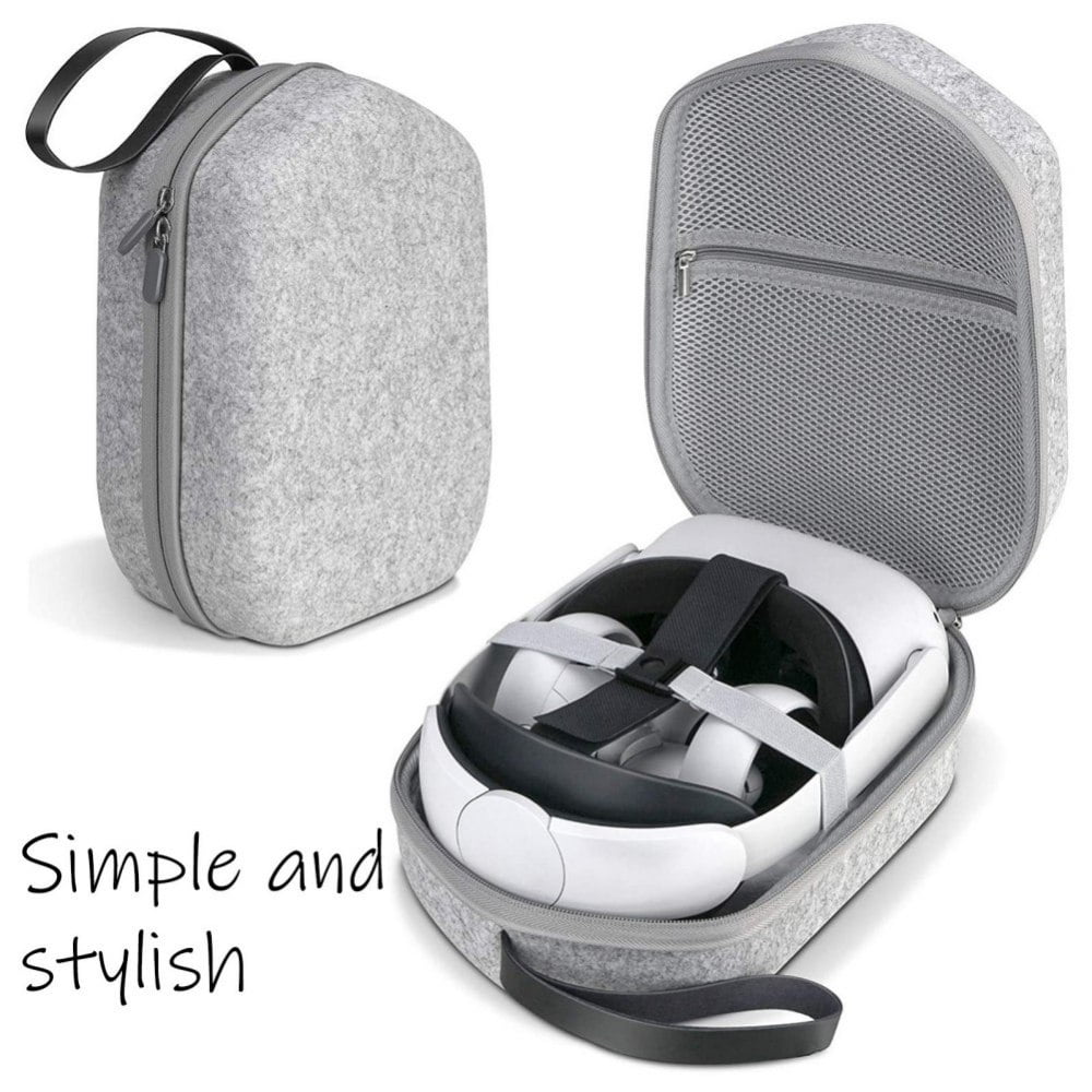  Quest 64GB 箱、ケース、VRカバー(2つ)付き Oculus Quest 2 Carrying Case - VR Accessories Storage Bag