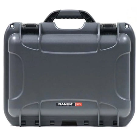 Nanuk Medium Series 915 Lightweight NK-7 Resin Waterproof Protective Case with Foam, Graphite