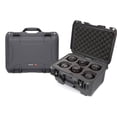 thumbnail image 1 of Nanuk Medium Series 918 Lightweight NK-7 Resin Waterproof Protective Case with Foam Insert for 6 Camera Lens, Graphite, 1 of 6