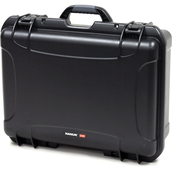 Nanuk Large Series 940 NK-7 Resin Waterproof Protective Case w/Foam, Black