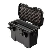 Nanuk T20 Top Loader Case for Cameras and Lenses with Lid Stay and Reinforced Metal Padlock Holes, PowerClaw Superior Latching System and Tray and Rigid Divider Black