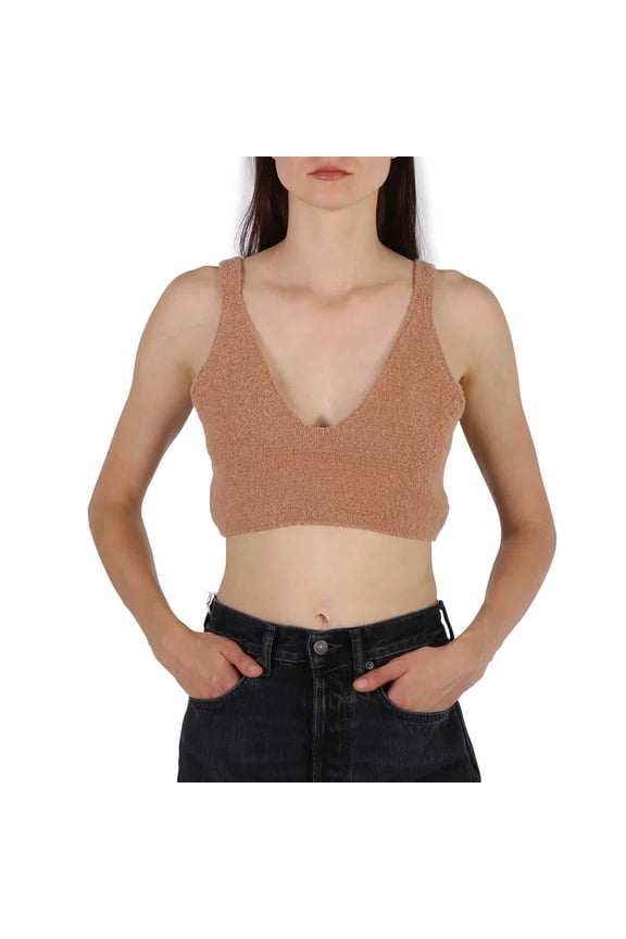 Ladies Zosia Cropped Knit Top, Size Large