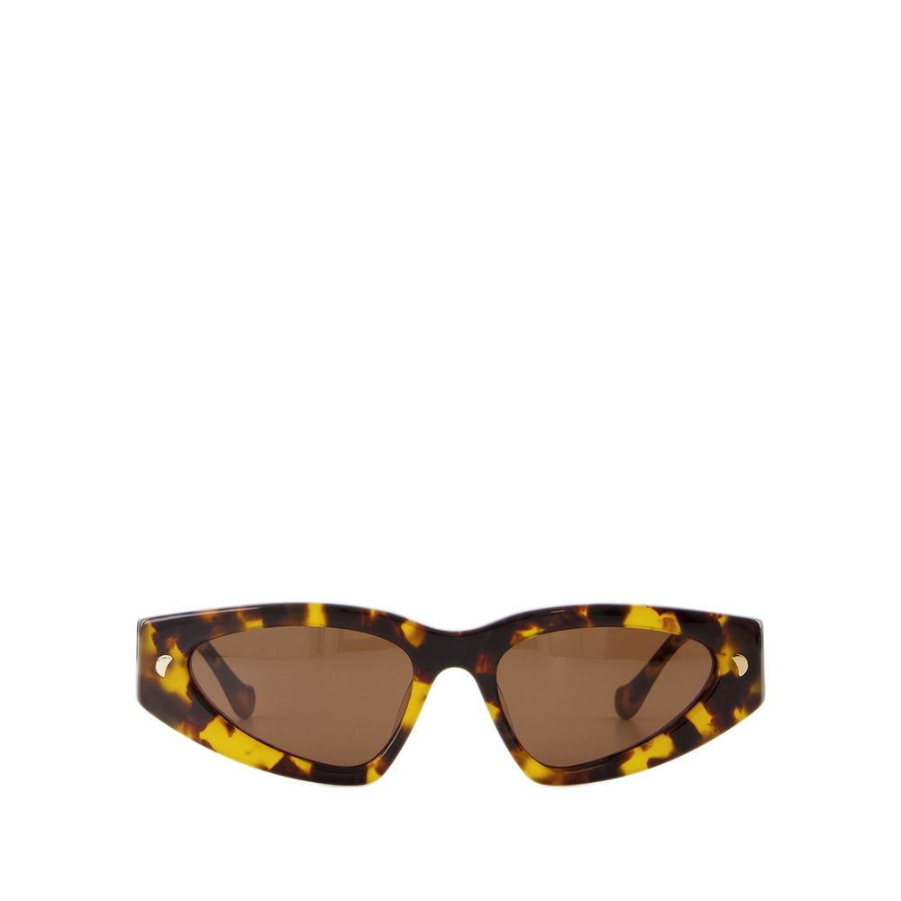 サングラス Crista Sunglasses - Nanushka - Acetate - Yellow Nanushka Women's Crista Sunglasses - Acetate - Yellow Yellow