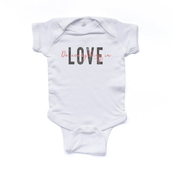 NanyCraft's Do Everything in Love Baby Girl Bodysuit