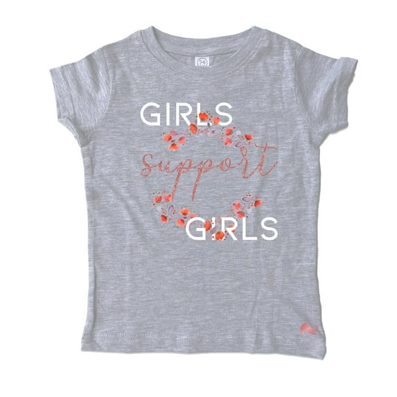 NanyCraft's Girls Support Girls Ladies Shirt