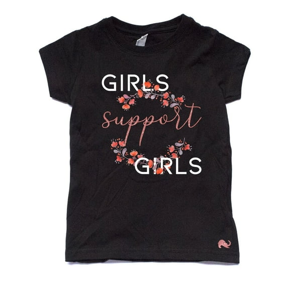 NanyCraft's Girls Support Girls Ladies Shirt