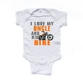 thumbnail image 1 of NanyCraft's I Love my Uncle and his Bike Baby Bodysuit, 1 of 2