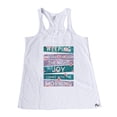 thumbnail image 1 of NanyCraft's Joy comes with the Morning Ladies Racerback Tank Top, 1 of 2
