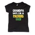 thumbnail image 1 of NanyCraft's My Grandpa Says I'm a Packers Fan Girl T-Shirt, 1 of 2