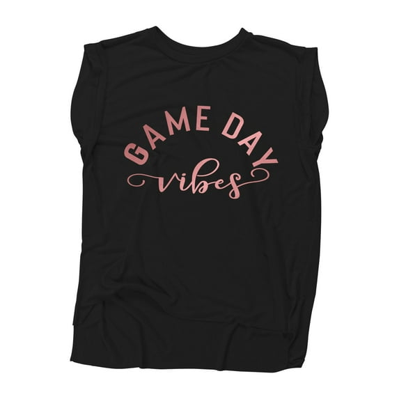 NanyCrafts' Game Day Vibes Flowy Muscle Tee