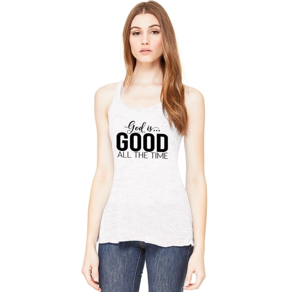 NanyCrafts' God is Good all the Time Women's Racerback Tank Top