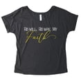 thumbnail image 1 of NanyCrafts' His Will His Way My Faith Slouchy Tee, 1 of 2